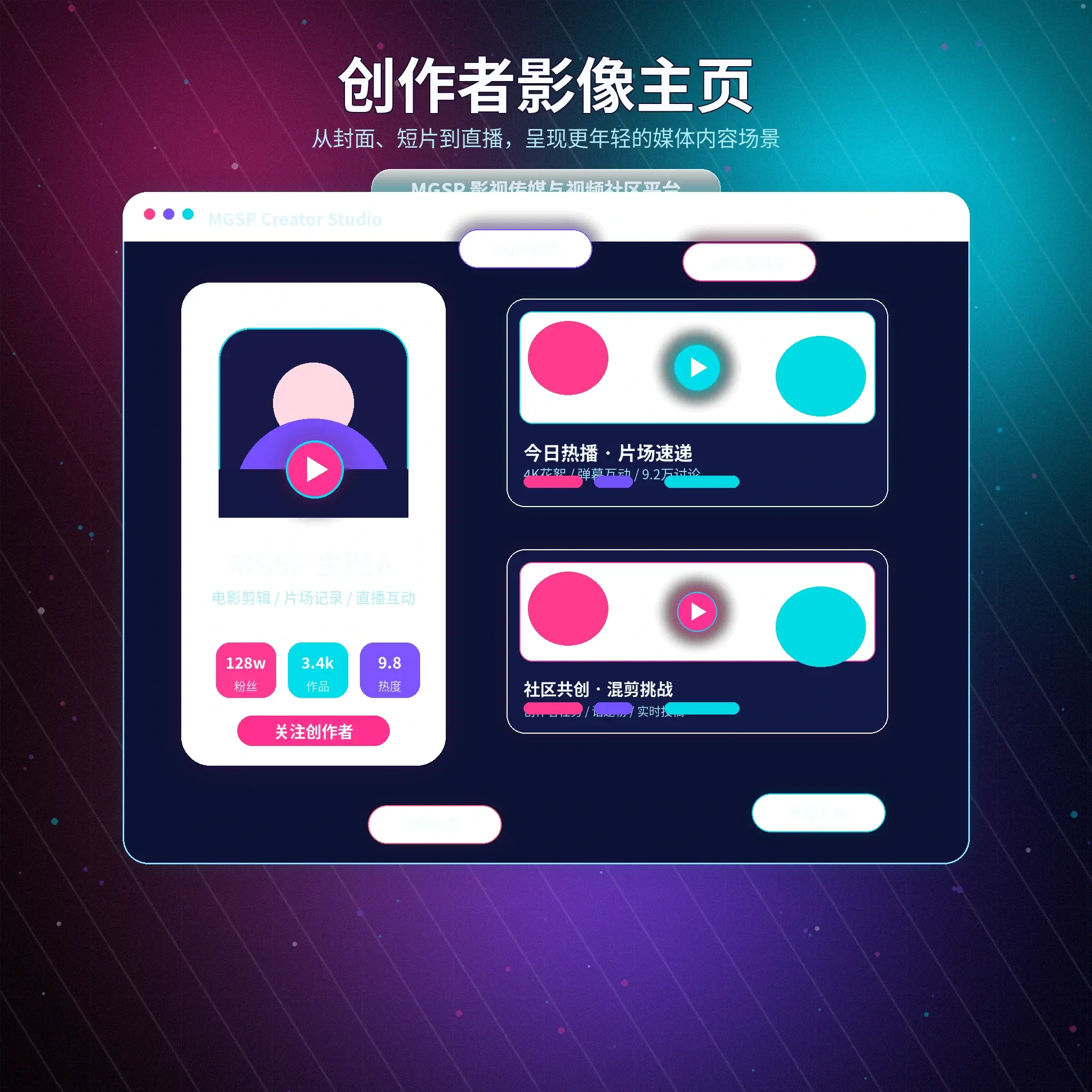 艺术创作频道内容封面